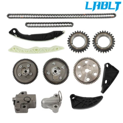 Kit de cadena de distribución LABLT y engranaje VVT G4KC para Hyundai Santa Fe 2010-2012 2,4 L Foto 1 de 4