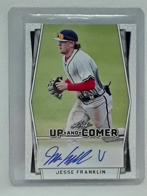 Jesse Franklin 2022 Leaf Holiday Packs - Up-And-Comer - AUTO #UC-JF2 - - Image 1 of 2