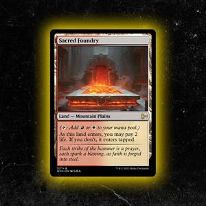 Sacred Foundry - Custom Magic: The Gathering Card - High-Quality - Picture 1 of 6