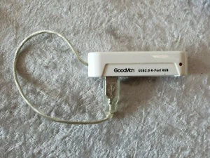 GOODMAN Rock Band USB 2.0 4-Port Hub Adapter guitar hero drums Wii PS3 PS2 - Picture 1 of 3