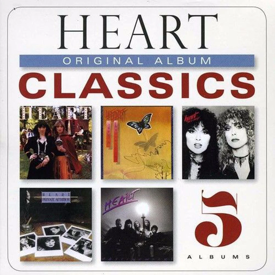 HEART - Original Album Classics  - New 5 CD Factory Sealed - Image 1 of 1