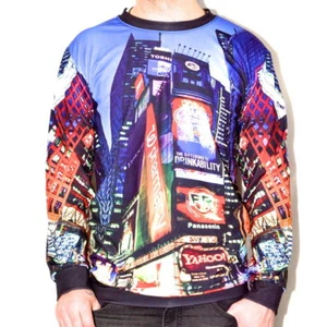 ¡NUEVO! SUDADERA ESTAMPADA 'TIMES SQUARE', NUEVA YORK, Jersey, Suéter | 3D  - Imagen 1 de 2