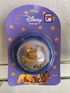 RARE Disney Winnie The Pooh Push Light New In Package