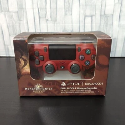 PS4 Dualshock 4 MONSTER HUNTER: WORLD LIOLAEUS EDITION Rathalos Controller Japan - Image 1 of 4