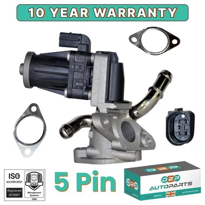 EGR VALVE FOR CITROEN RELAY PEUGEOT BOXER 2.2 HDI WATER COOLED 9800555380 - Image 1 of 4