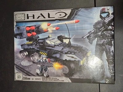 Halo Mega Bloks Covert Ops: UNSC Wolverine 97072 SEALED - Image 1 of 4