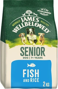 Senior Fish & Rice 2 Kg Bag, Hypoallergenic Dry Dog Food - Picture 1 of 12