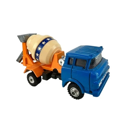 Camión de construcción de cemento de juguete fundido a presión de metal Shinsei Mini Power GMC Foto 1 de 4