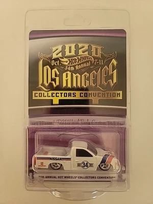 Nissan D21 2020 '93 carrocería rígida camioneta personalizada sellada Hot Wheels 34th Convention  Foto 1 de 4