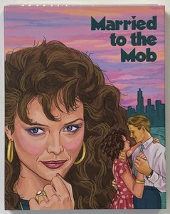 MARRIED TO THE MOB (1988) Blu-ray FUN CITY w/Limited SLIPCOVER Comedy OOP NEW - Picture 1 of 5