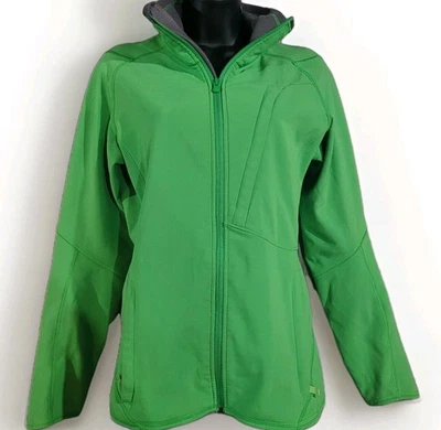 Burton AK Dryride Softshell Full Zip Jacket Sz L? Green Tempest Fleece Snowboard - Image 1 of 4