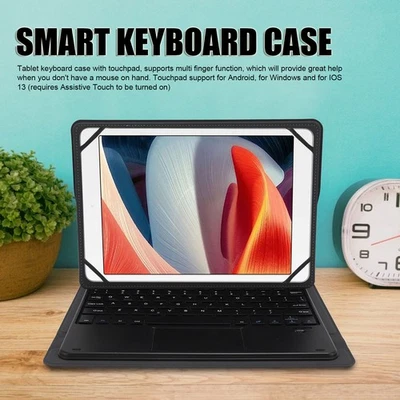 Tablet Keyboard Case For 9inch To 11inch Tablet Universal Magnetic Detachable - Image 1 of 4