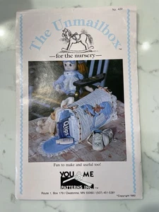 Baby Nursery Mailbox Sewing Pattern Uncut - Picture 1 of 3