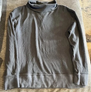 Patagonia Shirt Damen M blau grau Waffel Thermo Pullover Rollkragen Base Layer - Bild 1 von 7