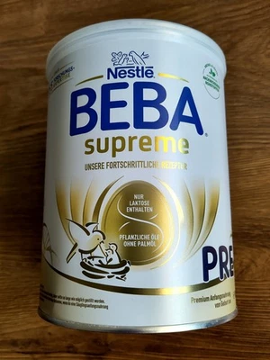 BEBA Supreme Pre Nestle, 6x800g, MHD 04.2027, neu und ungeöffnet - Bild 1 von 3