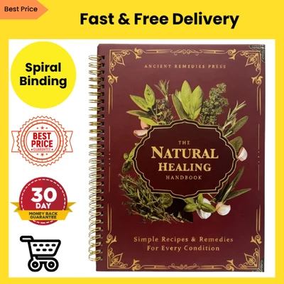 The Natural Handbook Bound For Herbal Remedies And Natural Recipes By Ancient - image 1 of 4
