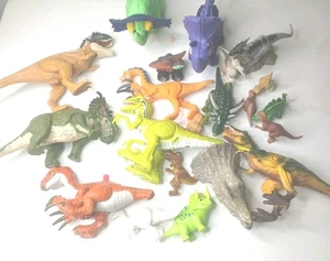 Big Heavy Bulk Lot Bag Of Dinosaurs Big/Small Random Fun For All Kids Or Display - Picture 1 of 9