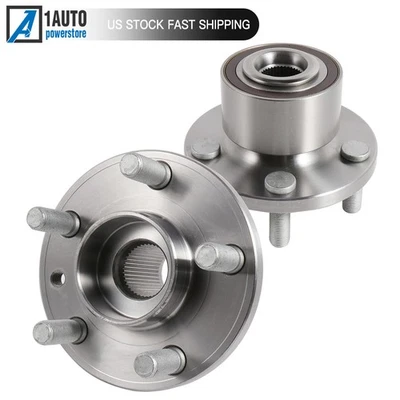 Conjunto de buje de cojinete de rueda delantero de 2 piezas para Land Rover LR2 2008-2015 2,0 L 3,2 L Foto 1 de 4