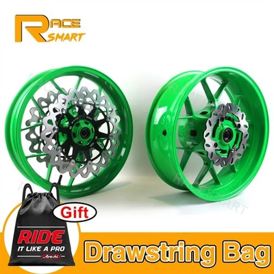 Rotores de freno de llanta trasera delantera color personalizado para Honda CBR1000RR 2004 2005 Foto 1 de 4