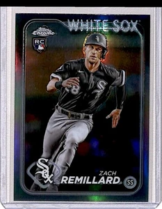 2024 Topps Chrome Refractor Zach Remillard RC Chicago White Sox #155 - Picture 1 of 2
