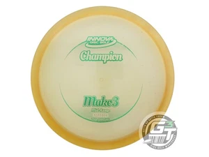 Disco de golf Innova Champion Mako3 171 g lámina verde melocotón gama media usado - Imagen 1 de 2