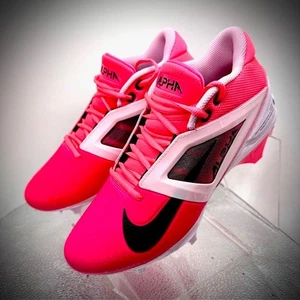 Nike Alpha Menace 4 Pro NRG Racer Pink/Grey HJ4568-600 Men's Size 8.5 - Picture 1 of 7