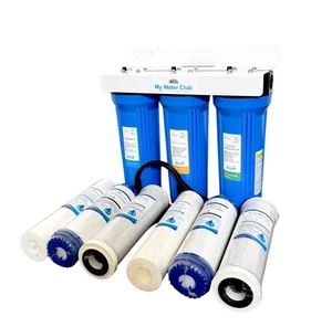 3-Stage Whole House Water Filtration System, 3/4″ Port with 2 extra filter set - Picture 1 of 3