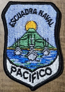 Escuadra Naval Pacífico Honduras Armada Barco Escuadrón Parche COLOR Pacífico DE COLECCIÓN ORIG - Imagen 1 de 4