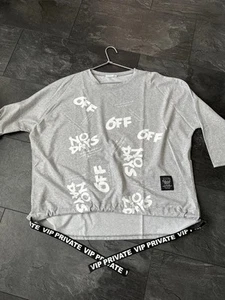 Made In Italy, Sweatshirt, Grau, Oversized - Bild 1 von 6