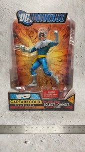 DC Universe Classics Captain Cold 6" Figure 6 MOC Wave 7 Atom Smasher BAF Head - Picture 1 of 9