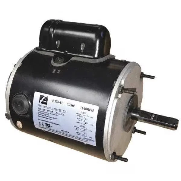 Agricultural Fan Motor, Split-Phase, 1/2 , 115/230V AC, 1,140 Nameplate RPM, 48 - Image 1 of 1