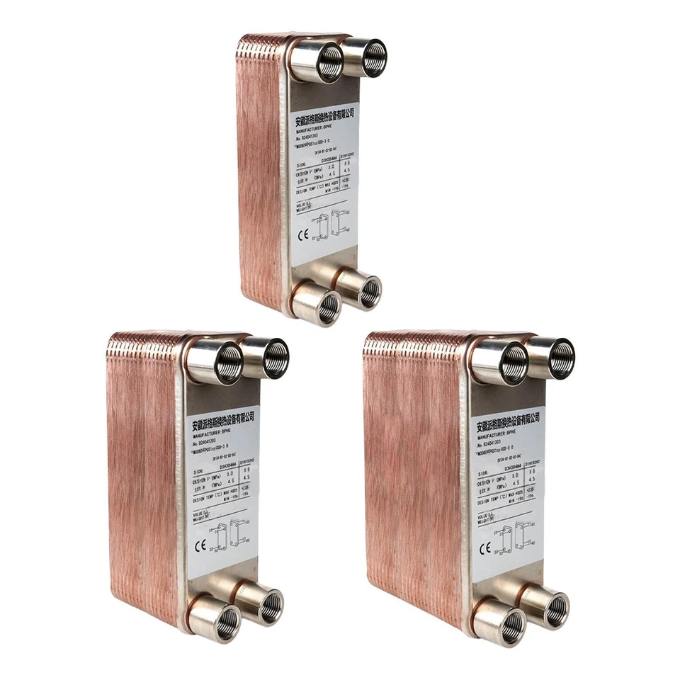 Water Heat Exchanger for Domestic Water Heating Water Heating Floor Heating - Image 1 of 1