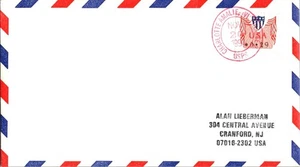 Destinato a USAir Primo Volo Isole Vergini San Tommaso - Baltimora Maryland - Foto 1 di 2