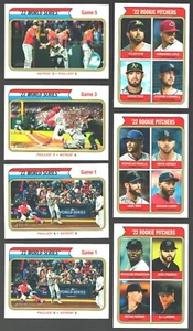 2023 Topps Heritage SP 401-500 ALL INSERT CARDS YOU PICK - UPDATED 10/18/2025 - Picture 1 of 1