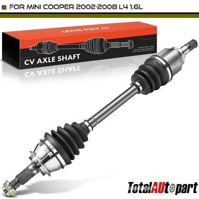 Conjunto de eje CV para Mini Cooper 2002-2008 transmisión CVT automática delantera izquierda Lado Foto 1 de 4