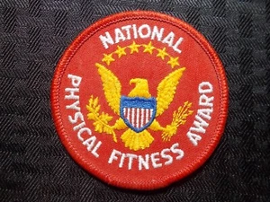 National Physical Fitness Award Vintage Patch 3" RUND #103 - Bild 1 von 2