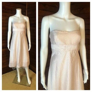 Silk Dress, J Crew, Pin Up Dress, Skater Dress, Pink Silk Dress, Silk Skater Dre - Picture 1 of 10