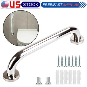 Barra de agarre de acero inoxidable de 12" soporte de manija de bañera de ducha para discapacitados para baño - Imagen 1 de 13