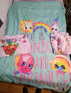 Twin Bed Comforter Set - Statwars Force Of Destiny- Shopkins - Picture 1 of 4