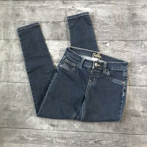 Girl’s Justice Simply Low Jeggings Size 10 Dark Denim (A) - Picture 1 of 4