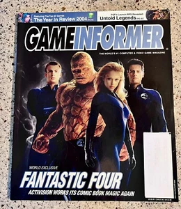 Game Informer Magazine Feb. 2005 Issue 142 Fantastic Four - Foto 1 di 1