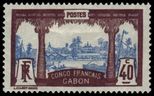 GABÓN 42 - Vista de Libreville "Congo Francés" (pb50307) - Imagen 1 de 1