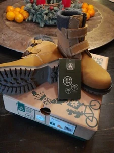 Kamik Winterschuhe Takodav Größe 3 / 35 Winterstiefel LEDERSTIEFEL Kinderstiefel - Bild 1 von 9