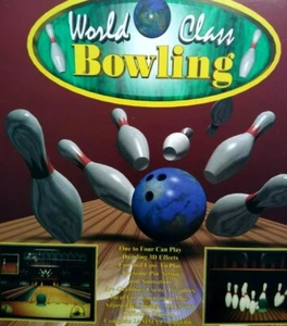 World Class Bowling Arcade Flyer Version 1 Original Video Game Vintage Retro Art - Picture 1 of 4