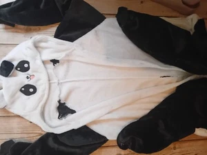 Unisex teen or adult panda Animal one piece pyjama/ jumpsuit cosy fancy dresss - Picture 1 of 3