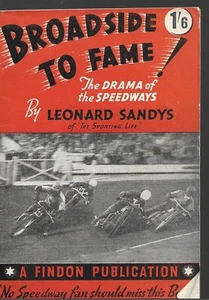 Broadside to Fame: The Drama of the Speedways - Leonard Sandys - Picture 1 of 1