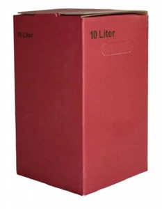 50Stück 10 Liter Bag in Box Karton in Bordeaux (2,20€/1Stk) - Picture 1 of 1