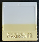 Official Nintendo GameCube 59 Block Memory Card Gray DOL-008 ( Has yellowing )