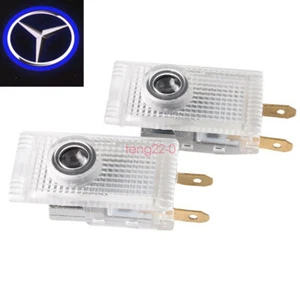 For Mercedes Benz E W210 Door Light Shadow Projector 2PCS LED Puddle Lamp - Foto 1 di 12