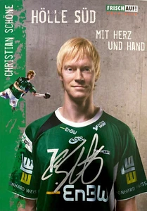Orig: unterschriebene Autogrammkarte CHRISTIAN SCHÖNE Frisch Auf Göppingen 10/11 - Bild 1 von 2